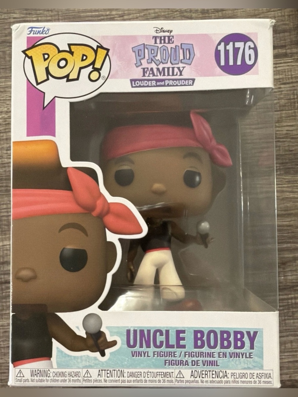 Funko Pop! Disney The Proud Family Uncle Bobby #1176 Vinyl Figure